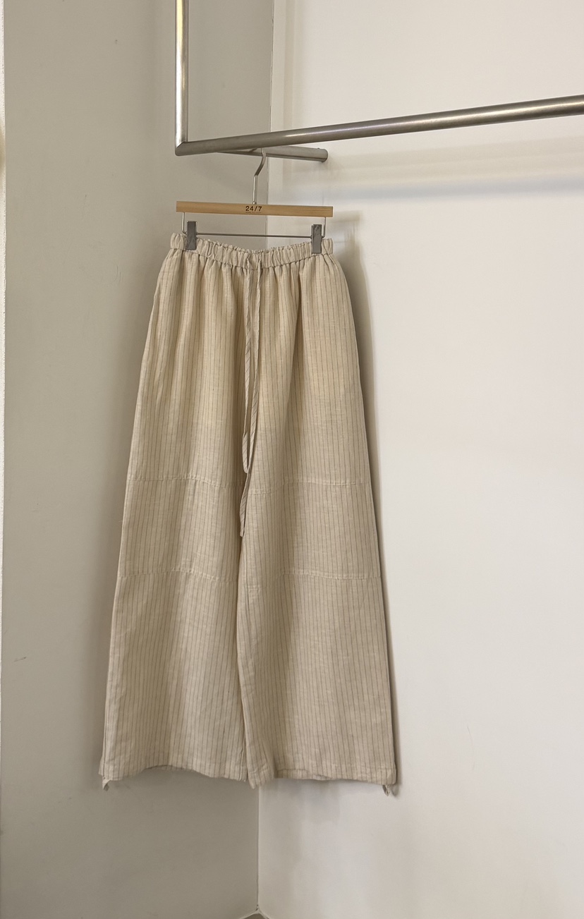 TWENTY FOUR SEVEN24-7韓國直郵實拍女士新品人氣休閑褲亞麻布TEWNTY FOUR SEVEN24-7休閑褲圖色2