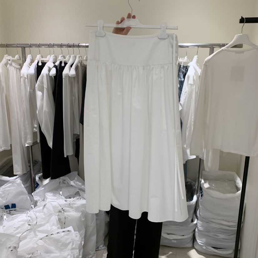 MASCULINE韓國東大門直郵女士新款26春夏26夏季職業熱賣長裙MASCULINE長裙圖色1