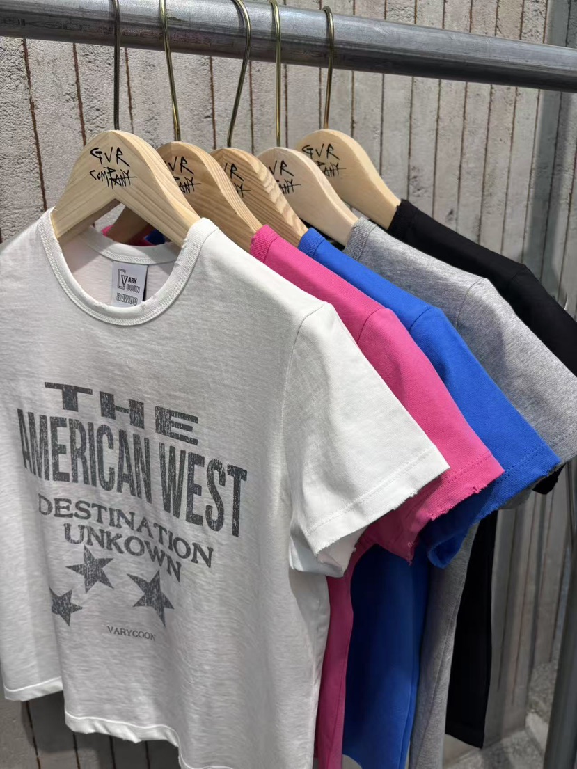 GVR COMPANY/RAWOO韓國直郵女裝新款人氣職業26夏季T恤GVR COMPANY/RAWOOT恤