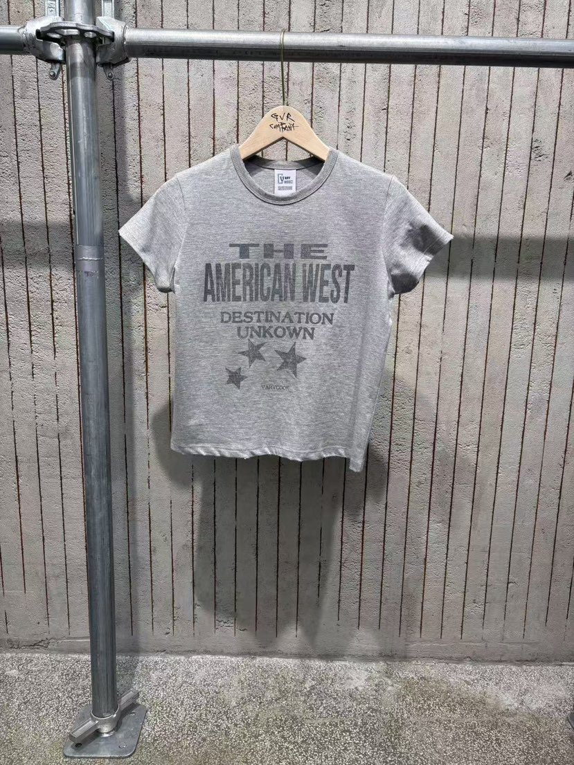 GVR COMPANY/RAWOO韓國直郵女裝新款人氣職業26夏季T恤GVR COMPANY/RAWOOT恤圖色4