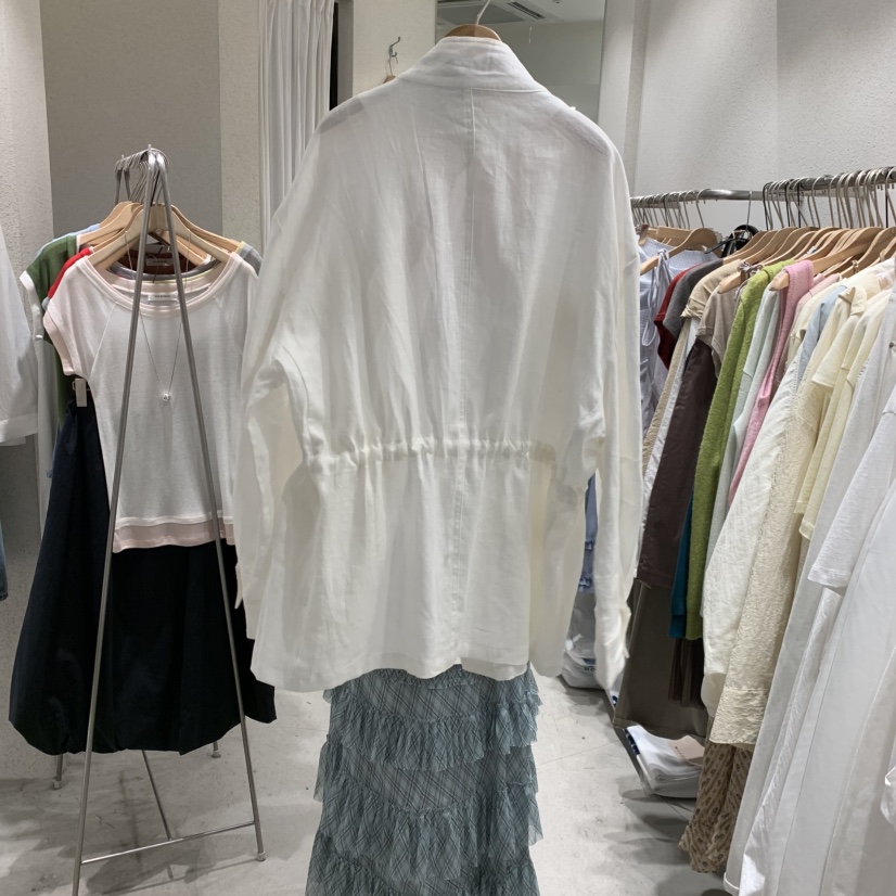 SSEMIENNE韓國直郵實拍女裝新品人氣推薦職業26春夏夾克亞麻SSENIQUE/SSEMIENNE夾克