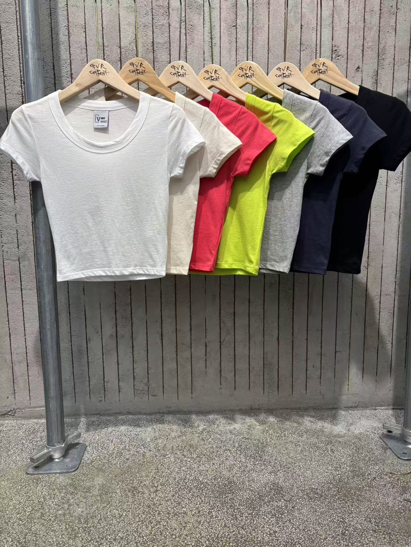 GVR COMPANY/RAWOO韓國東大門直郵女士新款人氣26春夏T恤GVR COMPANY/RAWOOT恤