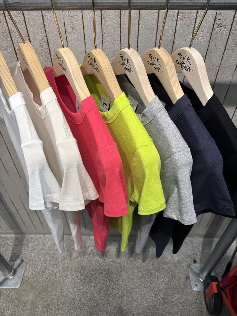 GVR COMPANY/RAWOO韓國代購女裝新品人氣職業26夏季T恤修身GVR COMPANY/RAWOOT恤