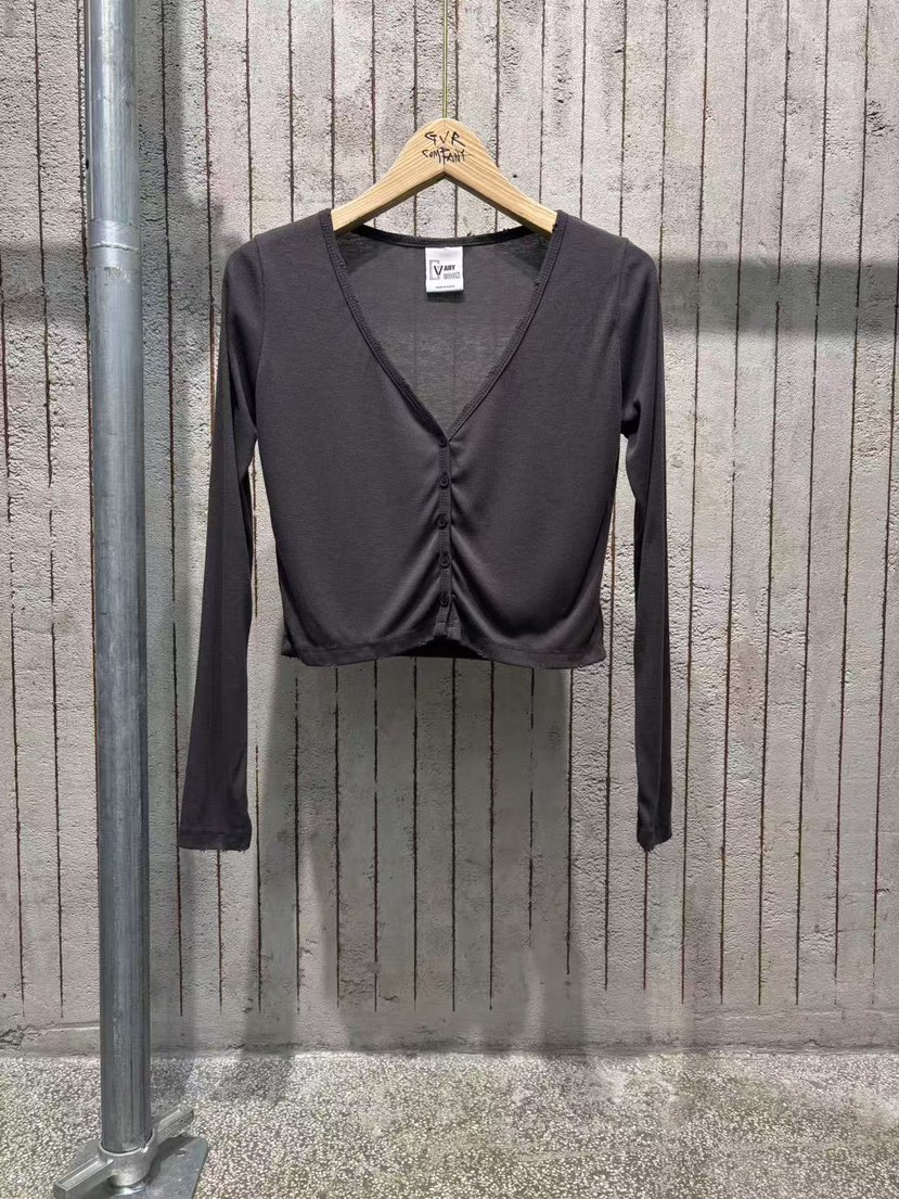 GVR COMPANY/RAWOO韓國東大門直郵女士新品休閑針織衫開衫GVR COMPANY/RAWOO針織衫圖色3