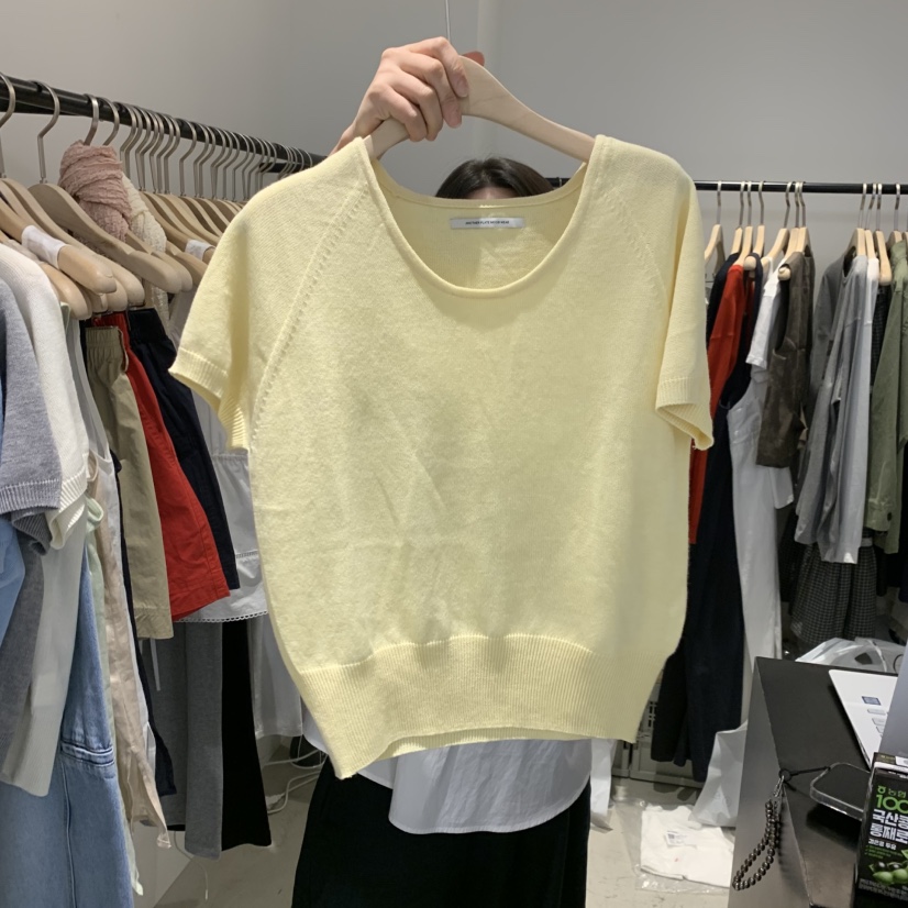 PLATE韓國代購女士新品熱賣職業休閑26春夏推薦人氣針織衫PLATE針織衫圖色3