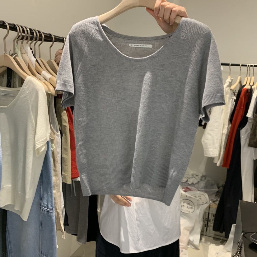 PLATE韓國代購女士新品熱賣職業休閑26春夏推薦人氣針織衫PLATE針織衫圖色4