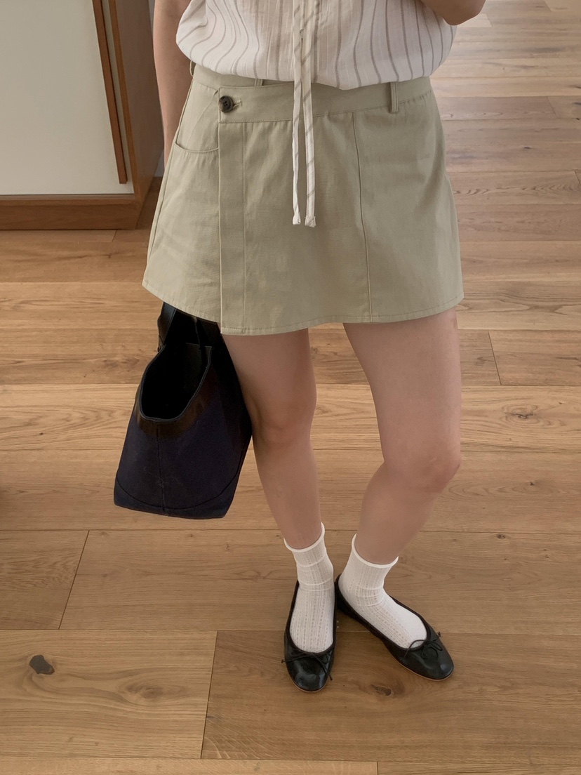 EOMPIT東大門實拍韓國女士新品休閑職業26夏季熱賣人氣裙褲EOMPIT裙褲圖色1