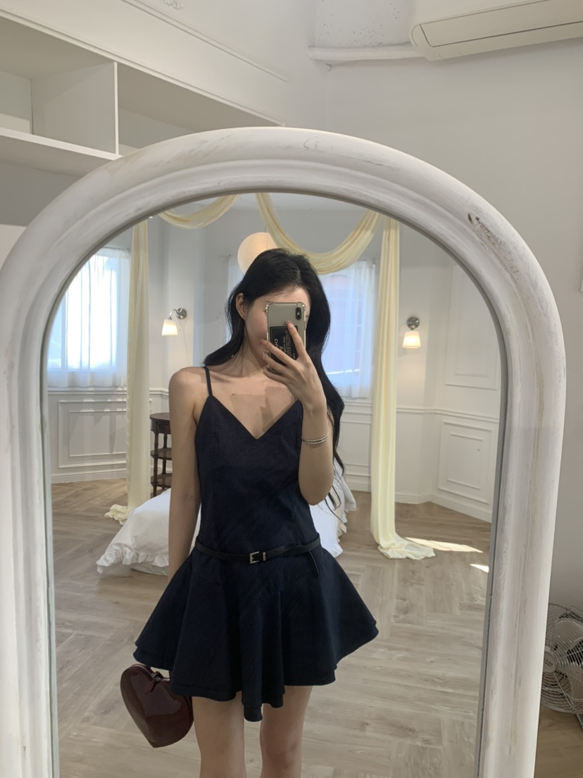 MARKE-P韓國直郵女裝新款休閑推薦真品26春夏連衣裙不含腰帶MARKE-P連衣裙