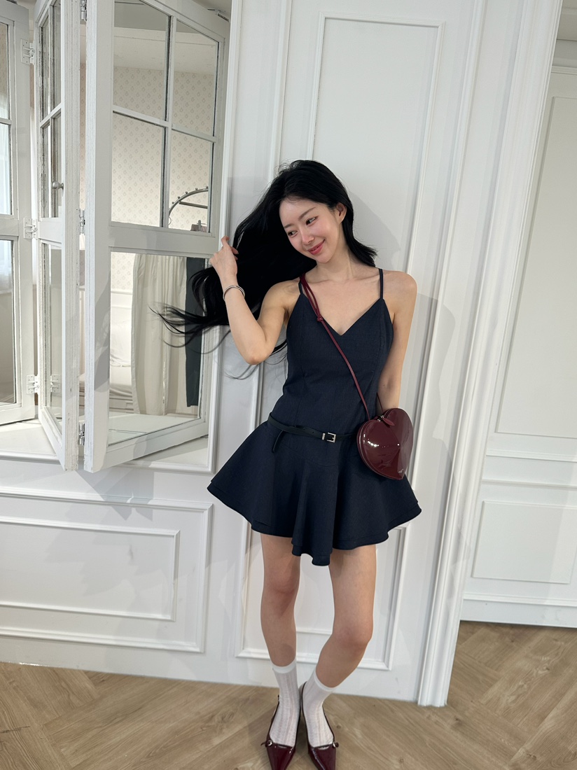 MARKE-P韓國直郵女裝新款休閑推薦真品26春夏連衣裙不含腰帶MARKE-P連衣裙