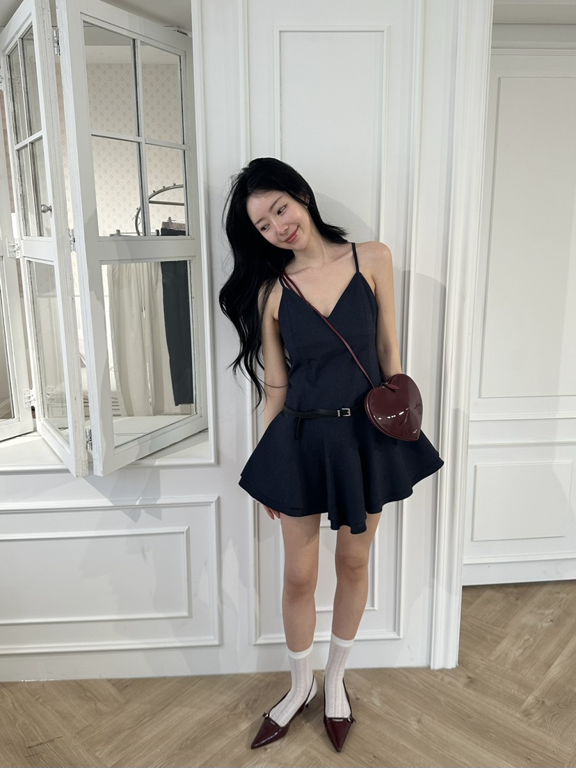 MARKE-P韓國直郵女裝新款休閑推薦真品26春夏連衣裙不含腰帶MARKE-P連衣裙