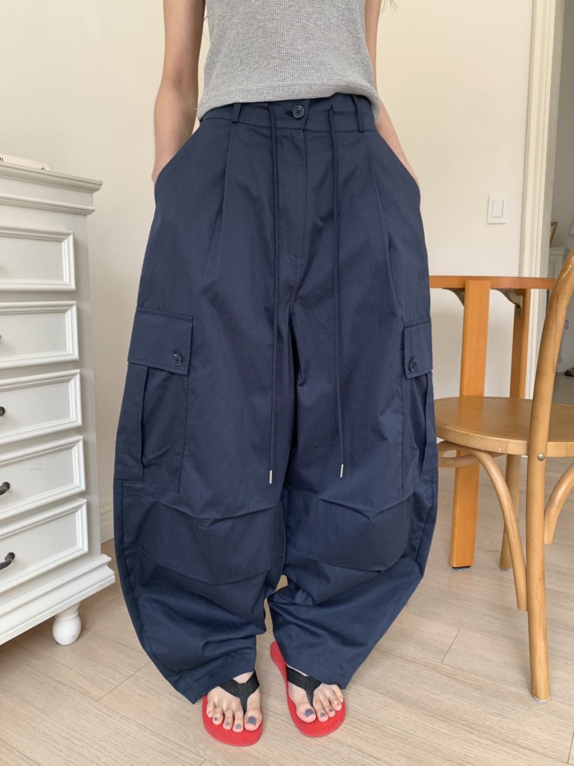 BADCALM韓國代購女士新款26春夏職業推薦休閑26夏季休閑褲BADCALM休閑褲圖色3