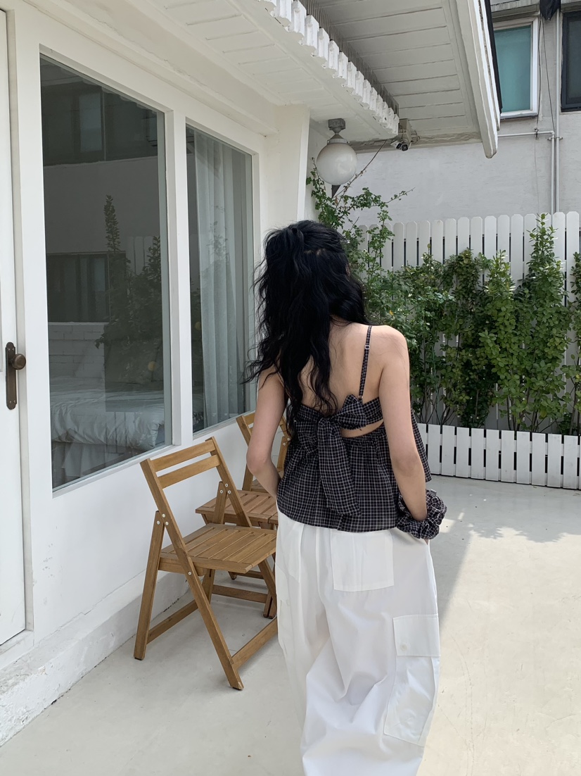 BADCALM東大門代購女裝新款人氣休閑職業真品26春夏吊帶背心BADCALM吊帶/背心