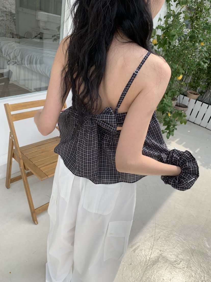 BADCALM東大門代購女裝新款人氣休閑職業真品26春夏吊帶背心BADCALM吊帶/背心