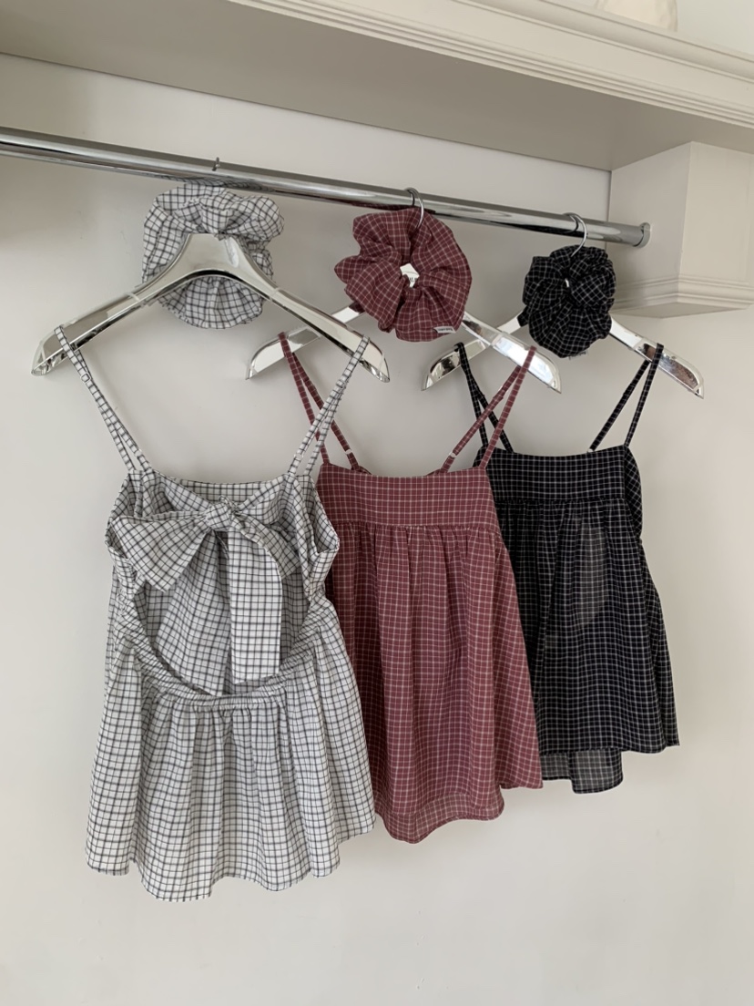 BADCALM東大門代購女裝新款人氣休閑職業真品26春夏吊帶背心BADCALM吊帶/背心