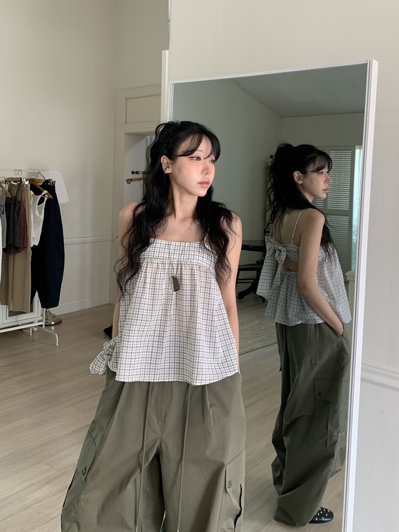 BADCALM東大門代購女裝新款人氣休閑職業真品26春夏吊帶背心BADCALM吊帶/背心圖色3