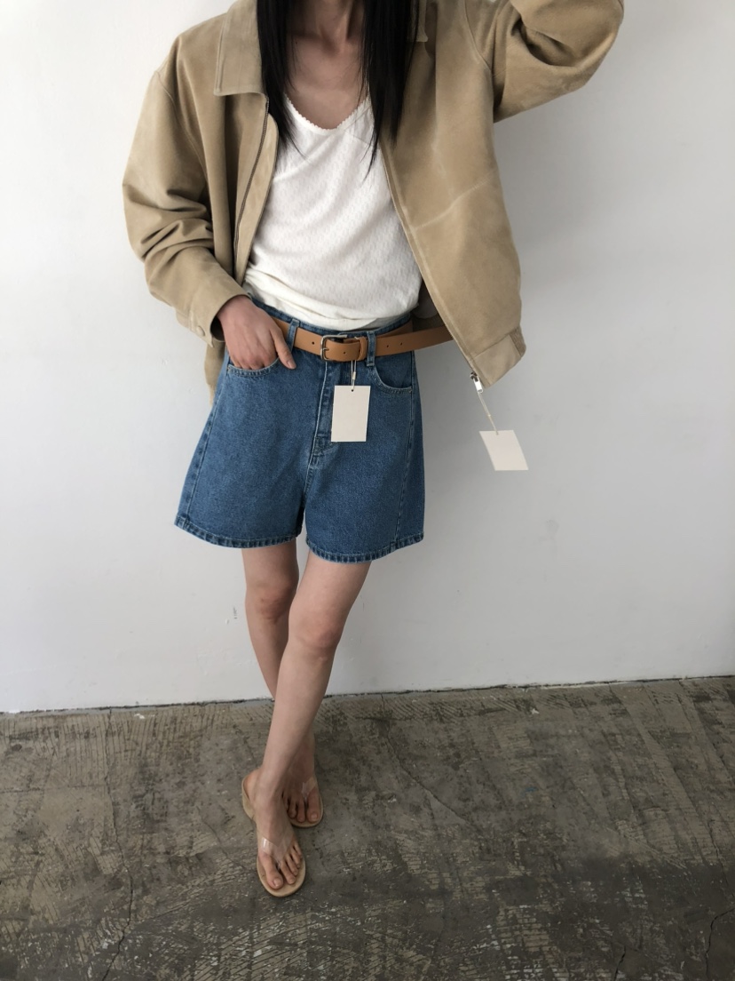 MOVENNE韓國代購女裝新款26春夏熱賣人氣26夏季休閑職業短褲MOVENNE短褲