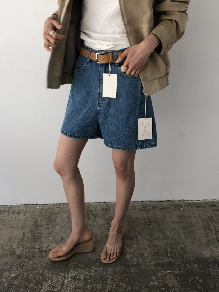 MOVENNE韓國代購女裝新款26春夏熱賣人氣26夏季休閑職業短褲MOVENNE短褲