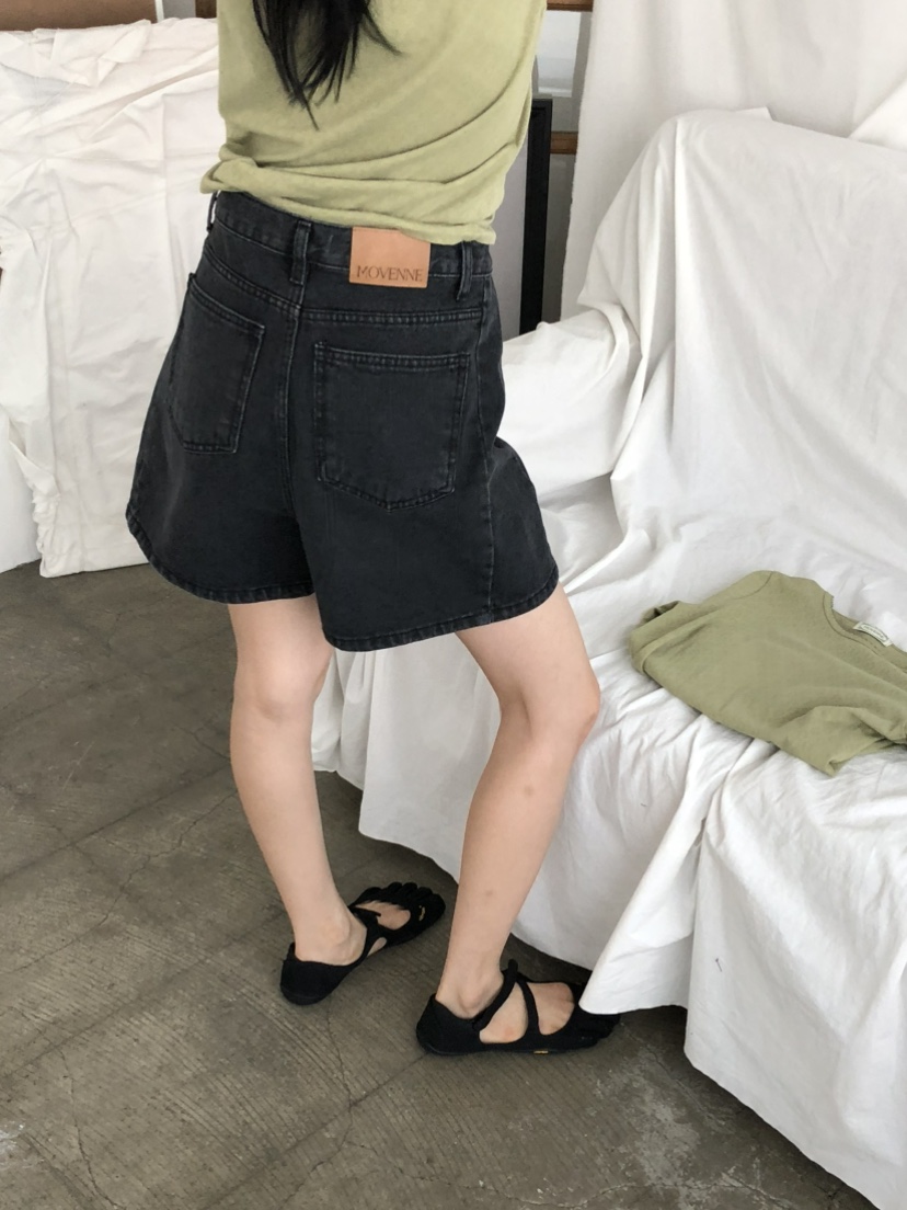 MOVENNE韓國代購女裝新款26春夏熱賣人氣26夏季休閑職業短褲MOVENNE短褲