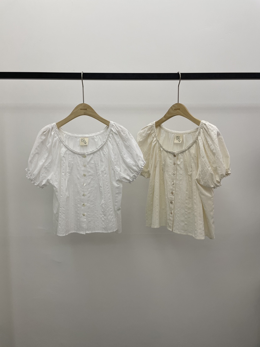 MOVENNE韓國東大門代購女裝新品26春夏休閑推薦襯衫蕾絲衫MOVENNE襯衫/蕾絲衫