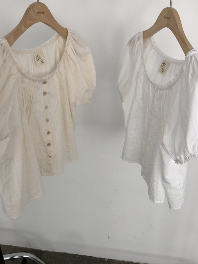 MOVENNE韓國東大門代購女裝新品26春夏休閑推薦襯衫蕾絲衫MOVENNE襯衫/蕾絲衫