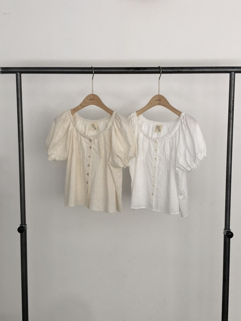 MOVENNE韓國東大門代購女裝新品26春夏休閑推薦襯衫蕾絲衫MOVENNE襯衫/蕾絲衫