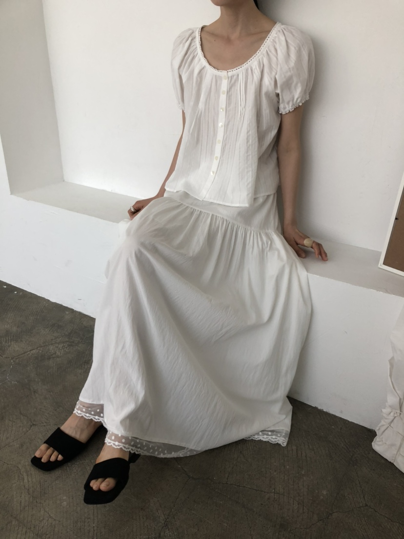 MOVENNE韓國東大門代購女裝新品26春夏休閑推薦襯衫蕾絲衫MOVENNE襯衫/蕾絲衫