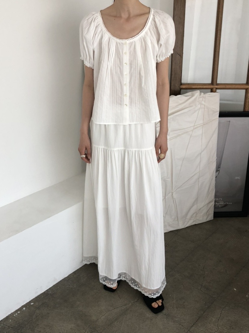 MOVENNE韓國東大門代購女裝新品26春夏休閑推薦襯衫蕾絲衫MOVENNE襯衫/蕾絲衫