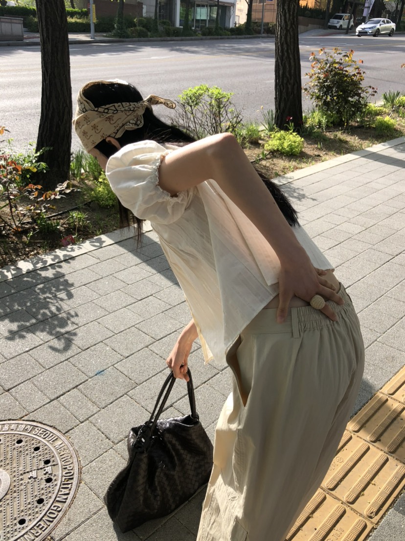 MOVENNE韓國東大門代購女裝新品26春夏休閑推薦襯衫蕾絲衫MOVENNE襯衫/蕾絲衫