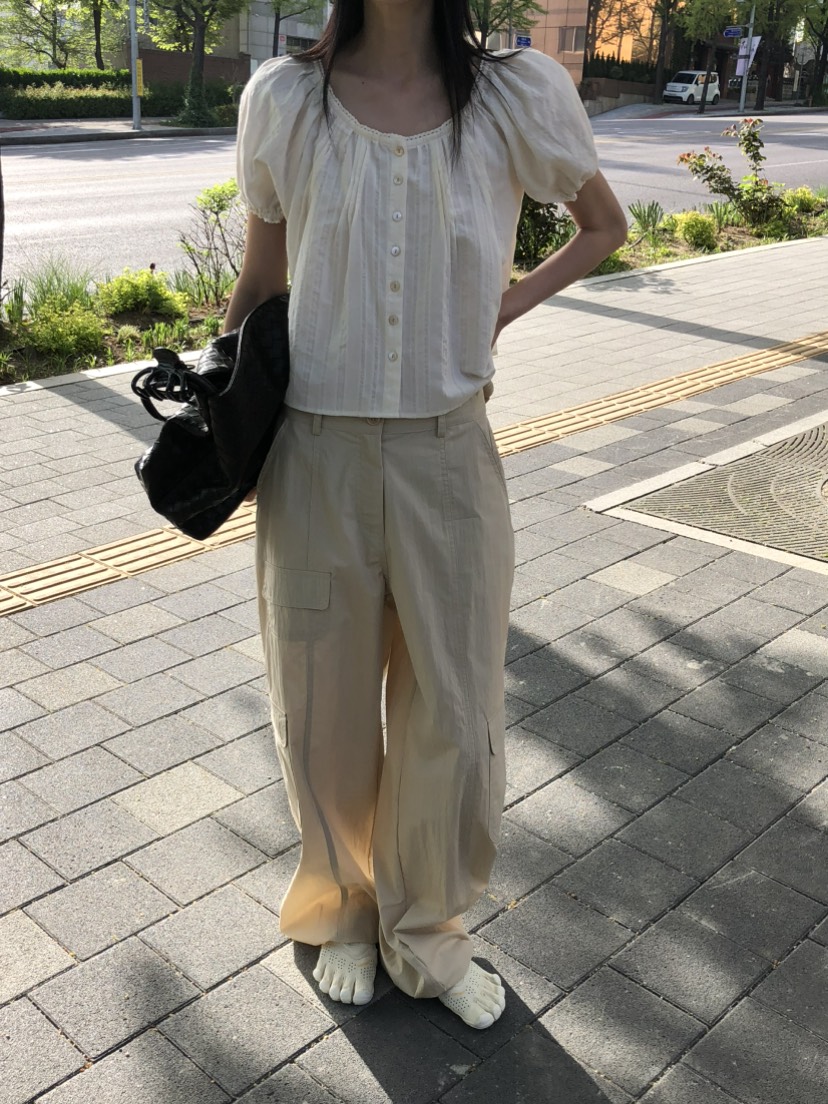 MOVENNE韓國東大門代購女裝新品26春夏休閑推薦襯衫蕾絲衫MOVENNE襯衫/蕾絲衫