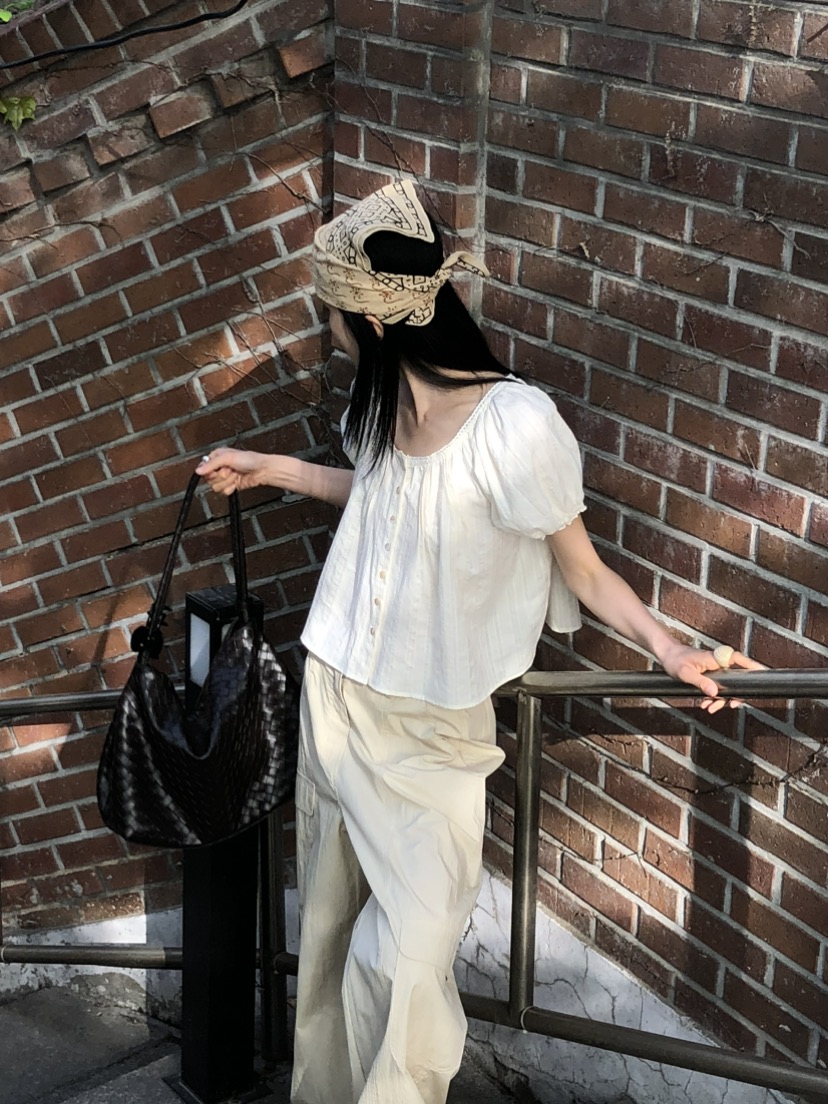 MOVENNE韓國東大門代購女裝新品26春夏休閑推薦襯衫蕾絲衫MOVENNE襯衫/蕾絲衫