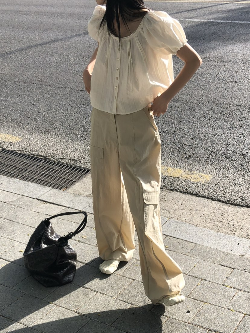 MOVENNE韓國東大門代購女裝新品26春夏休閑推薦襯衫蕾絲衫MOVENNE襯衫/蕾絲衫