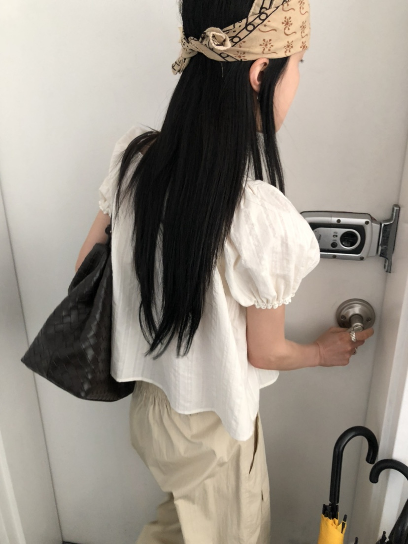 MOVENNE韓國東大門代購女裝新品26春夏休閑推薦襯衫蕾絲衫MOVENNE襯衫/蕾絲衫