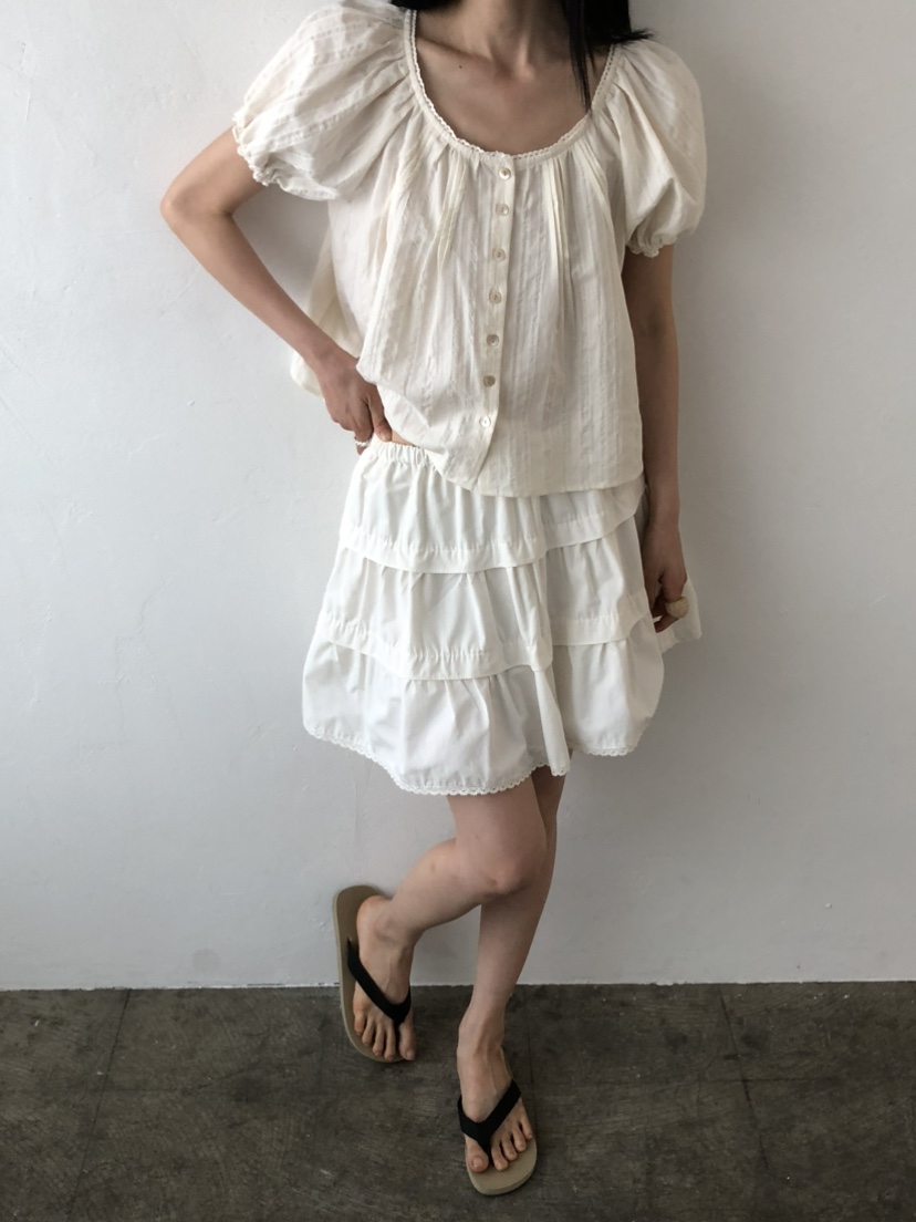 MOVENNE韓國東大門代購女裝新品26春夏休閑推薦襯衫蕾絲衫MOVENNE襯衫/蕾絲衫