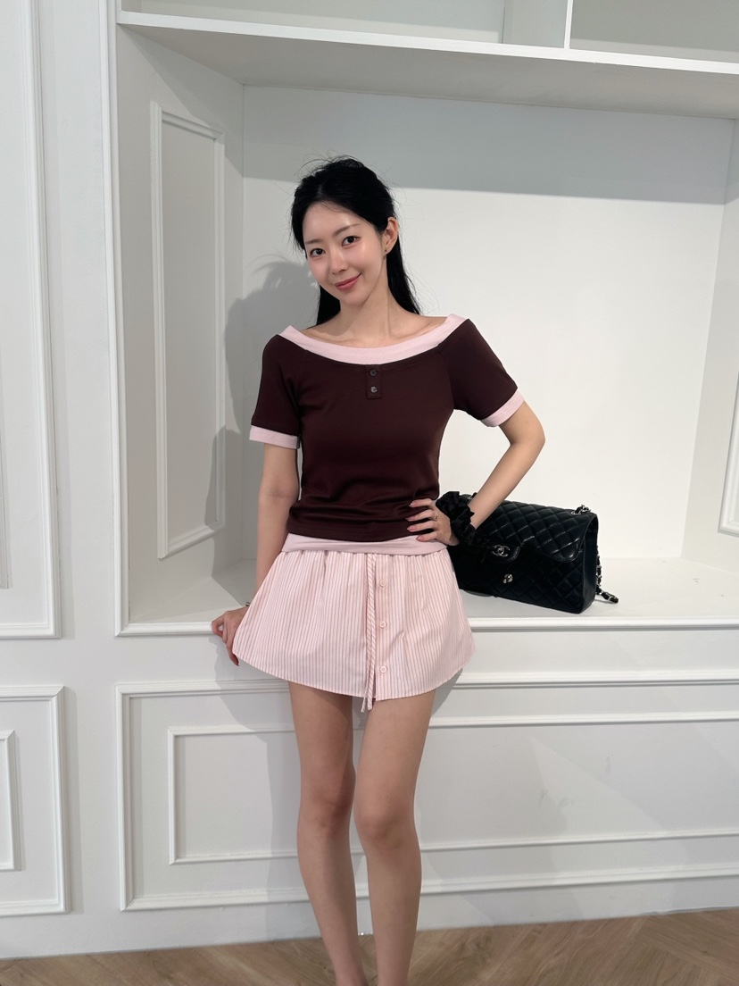 MARKE-P韓國直郵女裝新品職業26春夏真品人氣休閑時尚T恤MARKE-PT恤