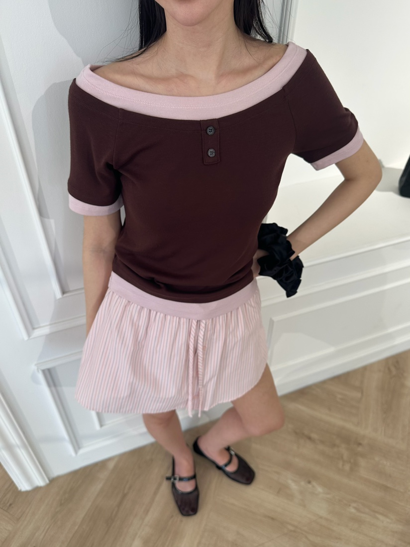 MARKE-P韓國直郵女裝新品職業26春夏真品人氣休閑時尚T恤MARKE-PT恤