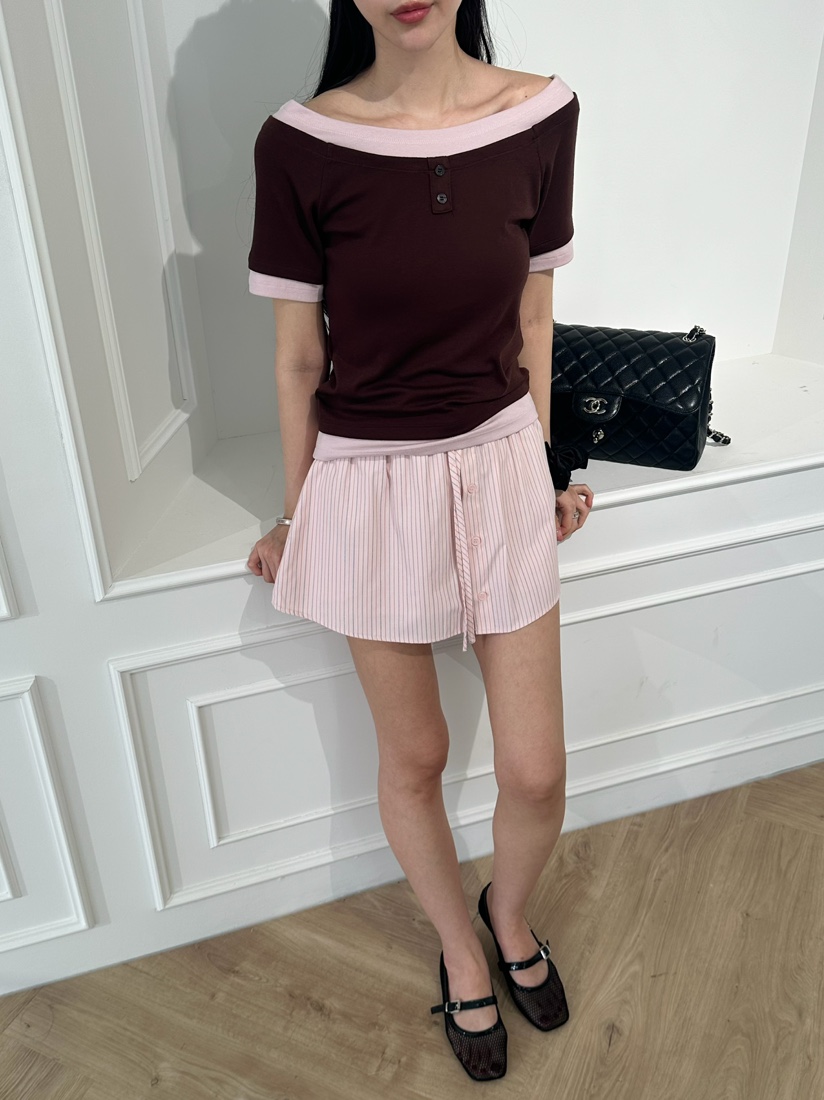 MARKE-P韓國直郵女裝新品職業26春夏真品人氣休閑時尚T恤MARKE-PT恤