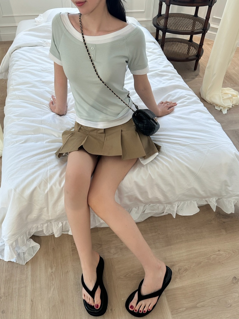 MARKE-P韓國直郵女裝新品職業26春夏真品人氣休閑時尚T恤MARKE-PT恤