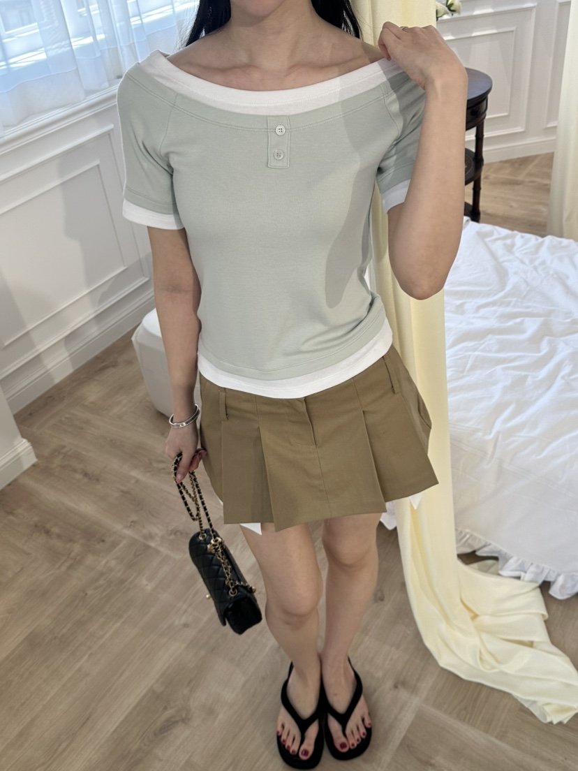 MARKE-P韓國直郵女裝新品職業26春夏真品人氣休閑時尚T恤MARKE-PT恤