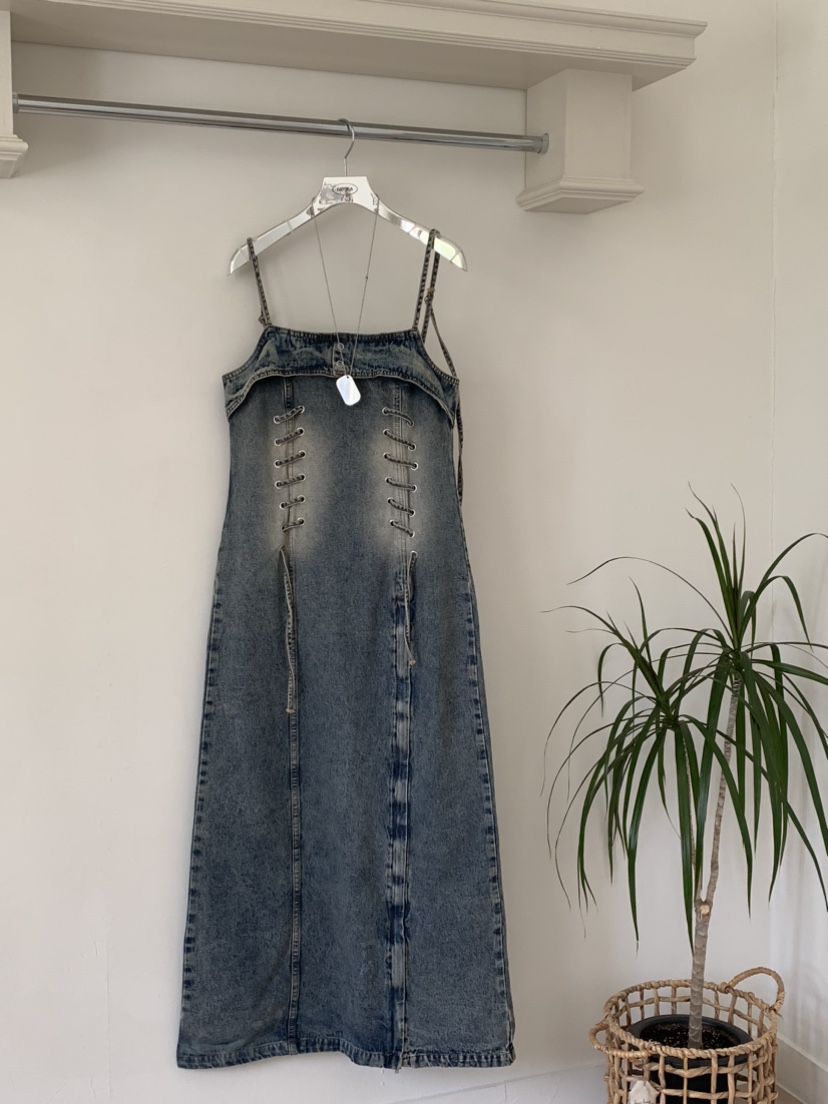 BADCALM東大門實拍女裝新款休閑人氣真品推薦時尚連衣裙鏤空BADCALM連衣裙