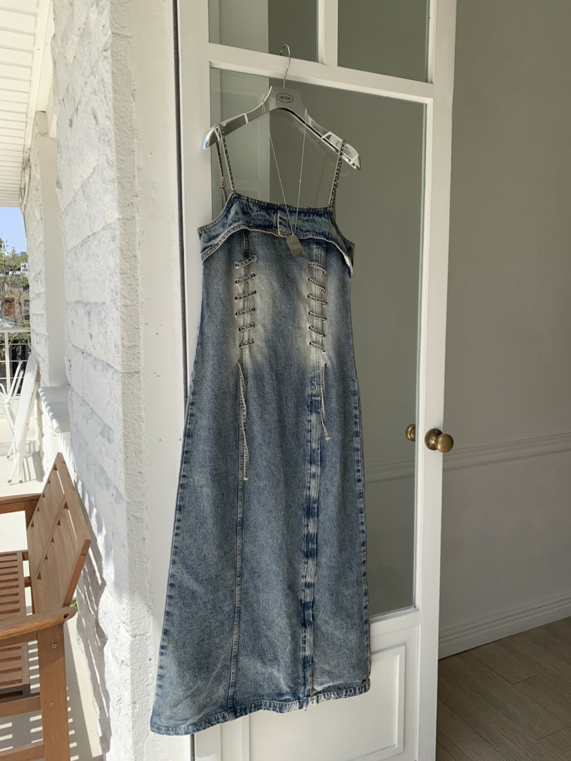 BADCALM東大門實拍女裝新款休閑人氣真品推薦時尚連衣裙鏤空BADCALM連衣裙圖色1