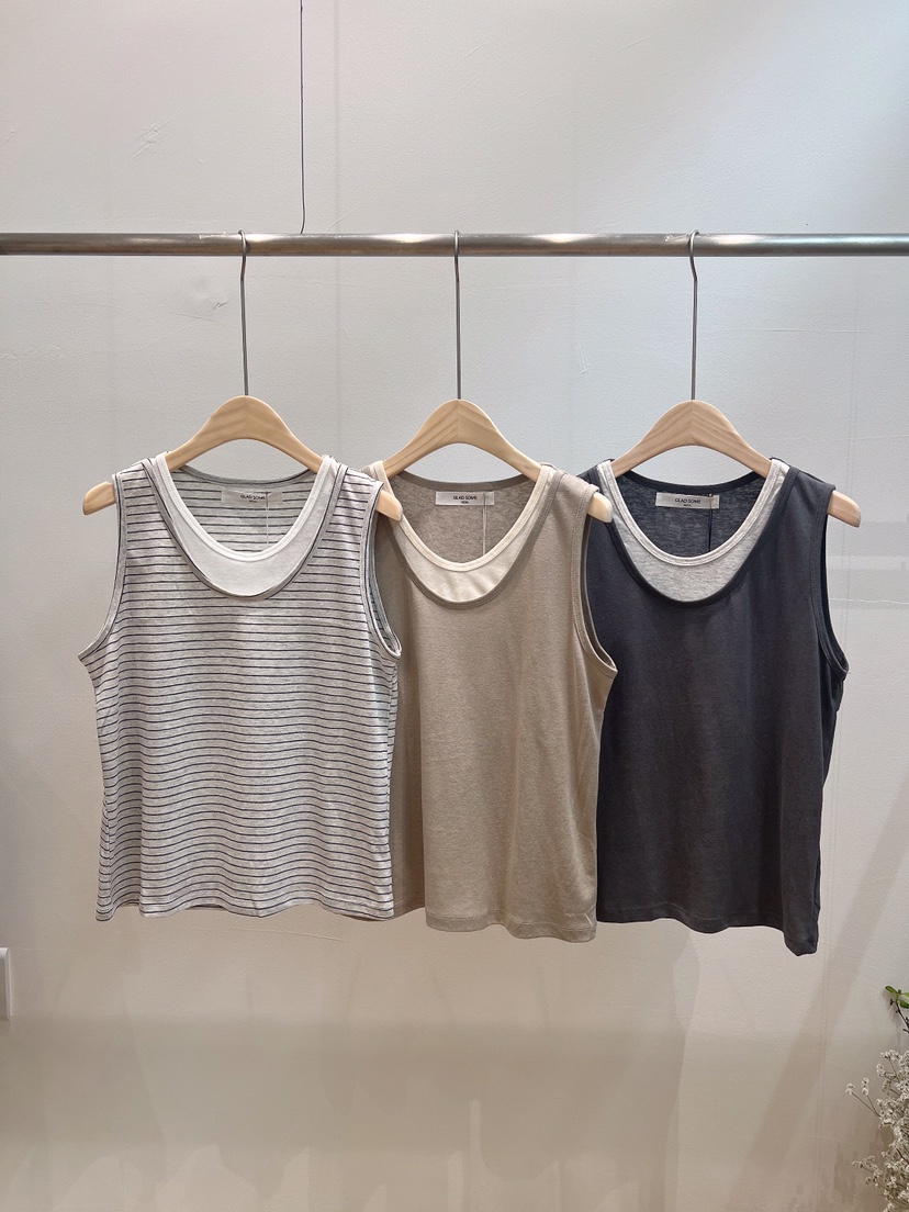 GLAD SOME韓國代購女裝新款時尚休閑熱賣推薦職業吊帶背心GLAD SOME吊帶/背心圖色3左三色