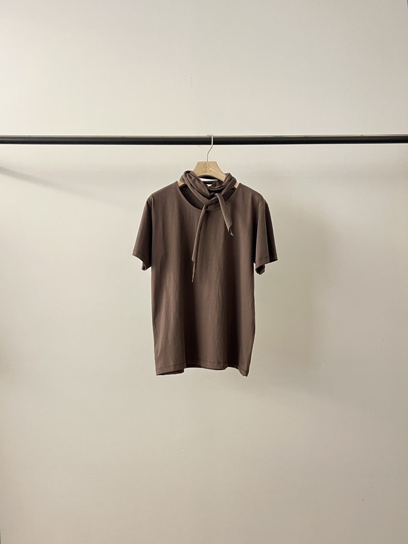 LOGON東大門直郵女士新款休閑推薦時尚真品職業熱賣T恤圍巾LOGONT恤圖色2