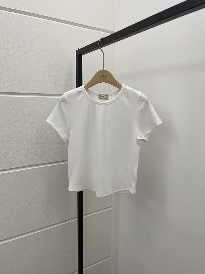 MOVENNE東大門代購女裝新品26春夏職業人氣真品熱賣時尚T恤MOVENNET恤圖色4