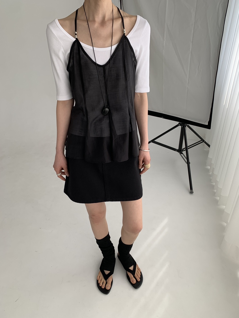 MOVENNE韓國代購女士新款人氣推薦熱賣休閑職業26夏季吊帶背心MOVENNE吊帶/背心