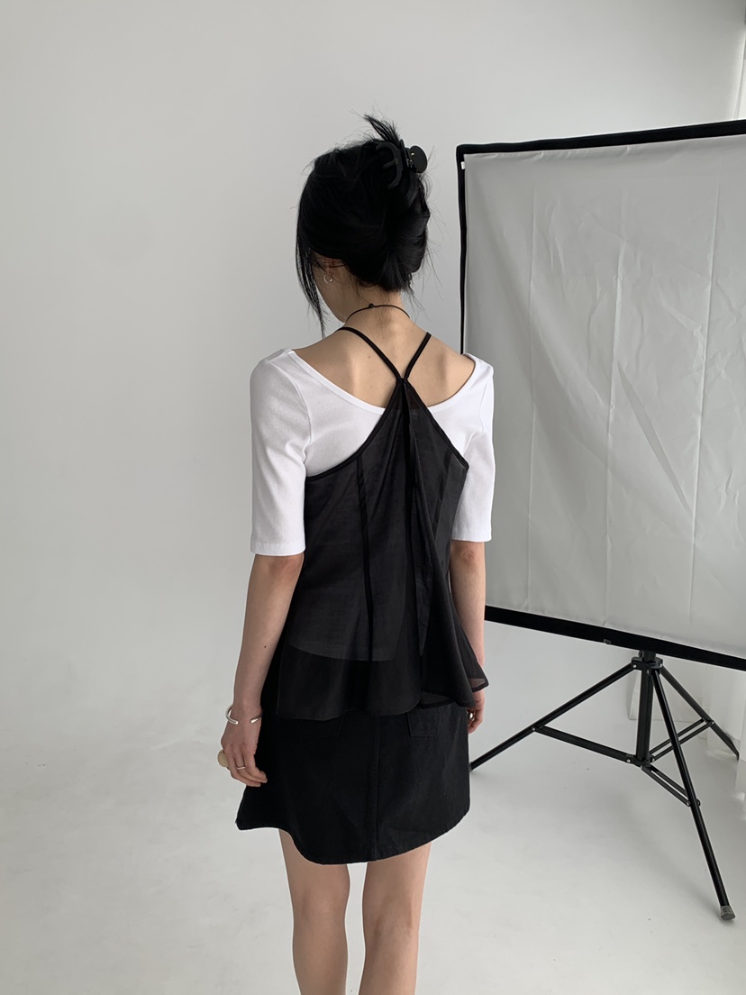 MOVENNE韓國代購女士新款人氣推薦熱賣休閑職業26夏季吊帶背心MOVENNE吊帶/背心