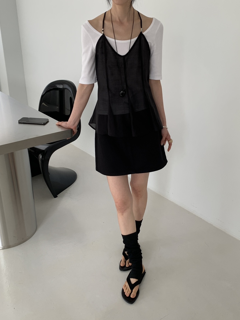 MOVENNE韓國代購女士新款人氣推薦熱賣休閑職業26夏季吊帶背心MOVENNE吊帶/背心