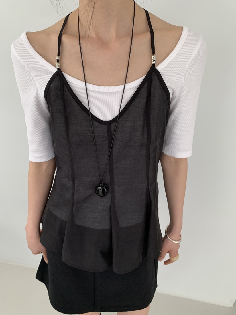 MOVENNE韓國代購女士新款人氣推薦熱賣休閑職業26夏季吊帶背心MOVENNE吊帶/背心