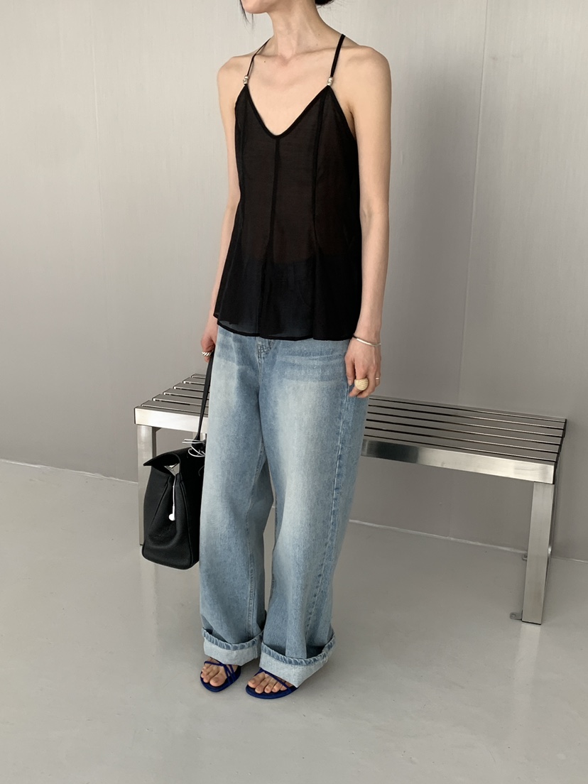 MOVENNE韓國代購女士新款人氣推薦熱賣休閑職業26夏季吊帶背心MOVENNE吊帶/背心