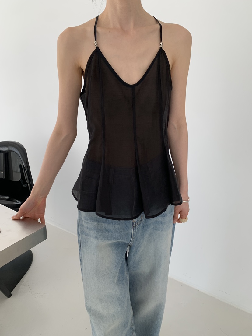 MOVENNE韓國代購女士新款人氣推薦熱賣休閑職業26夏季吊帶背心MOVENNE吊帶/背心