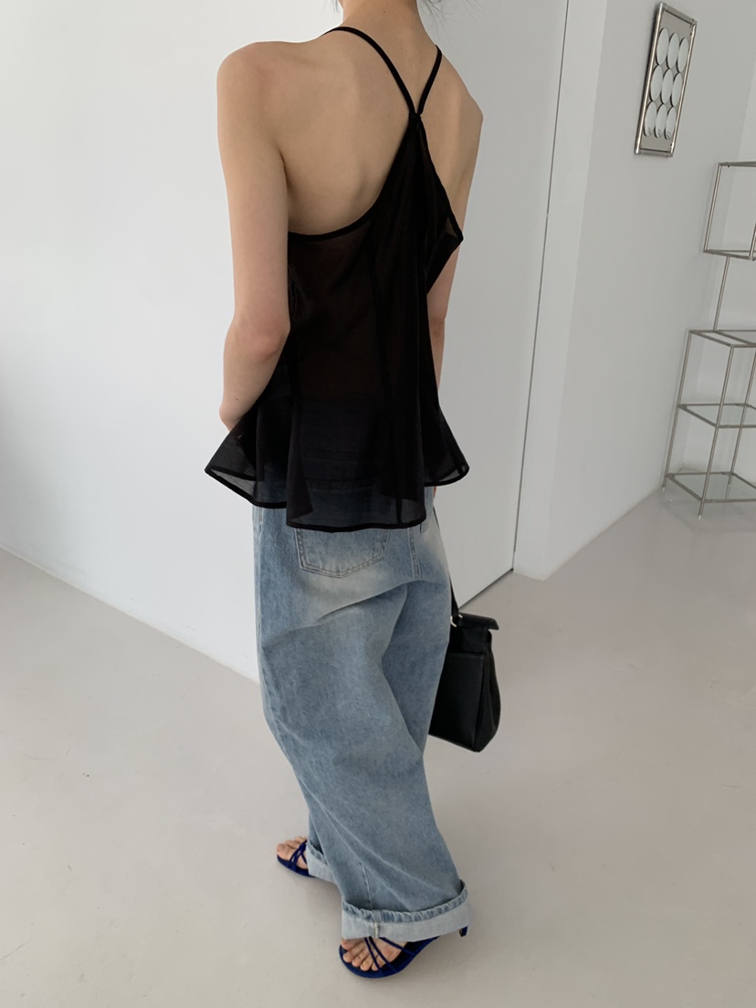 MOVENNE韓國代購女士新款人氣推薦熱賣休閑職業26夏季吊帶背心MOVENNE吊帶/背心